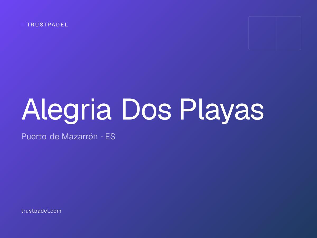 Alegria Dos Playas padel club