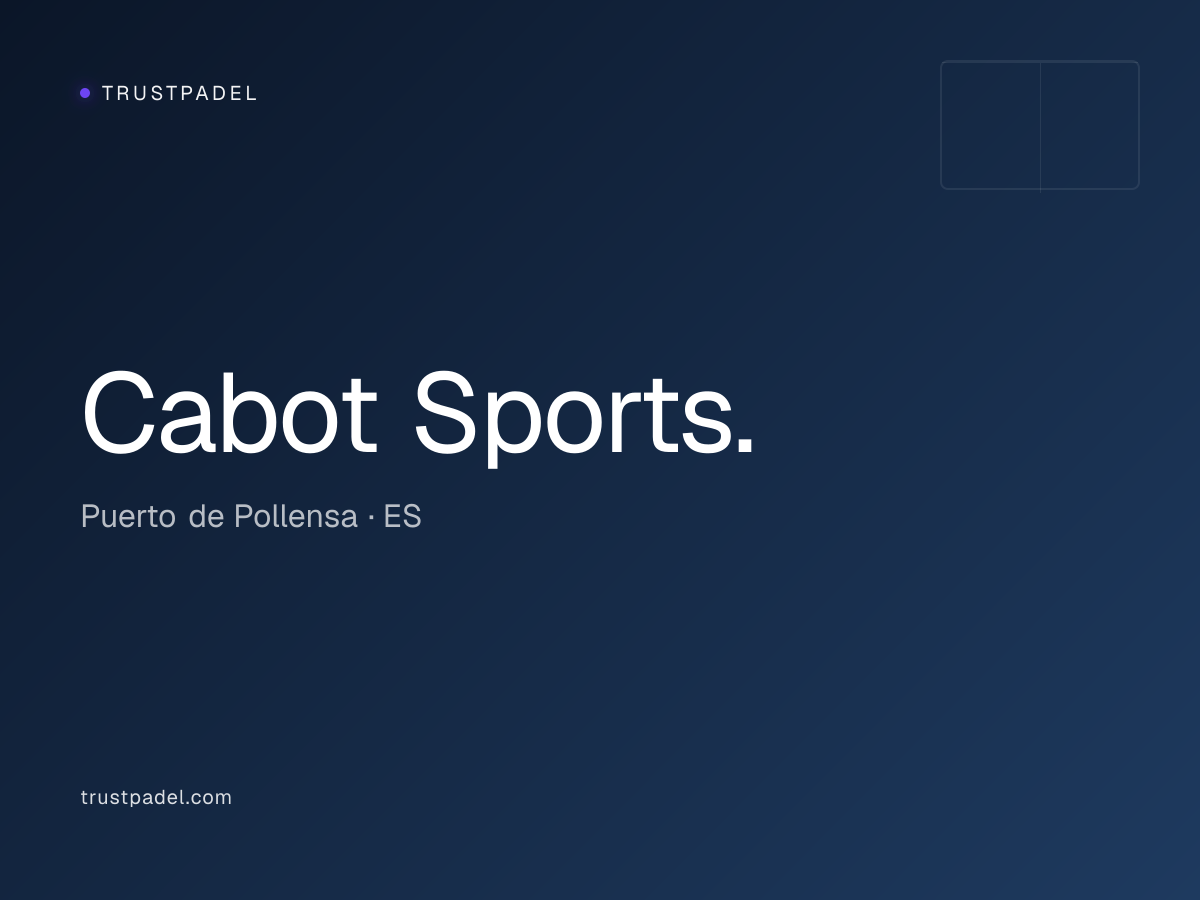 Cabot Sports. padel club