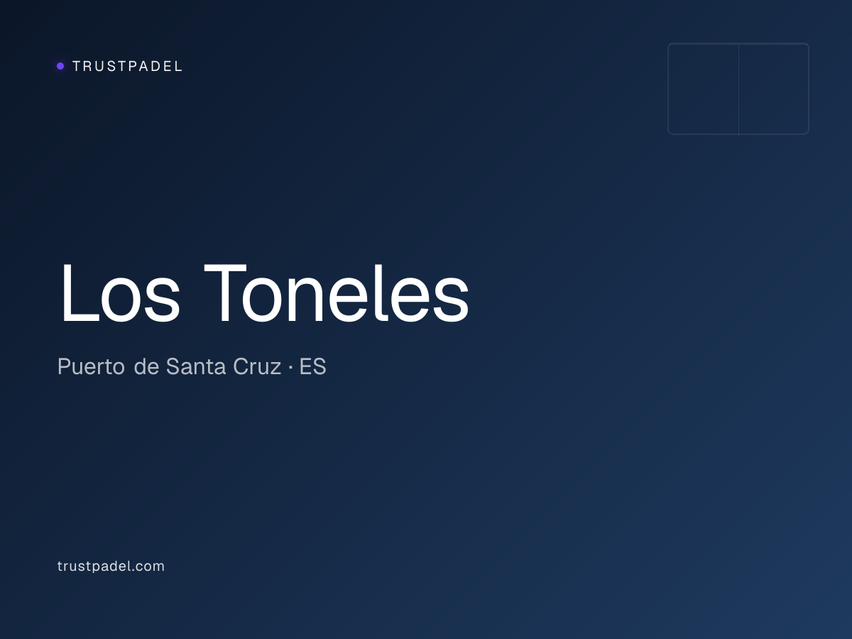 Los Toneles padel club