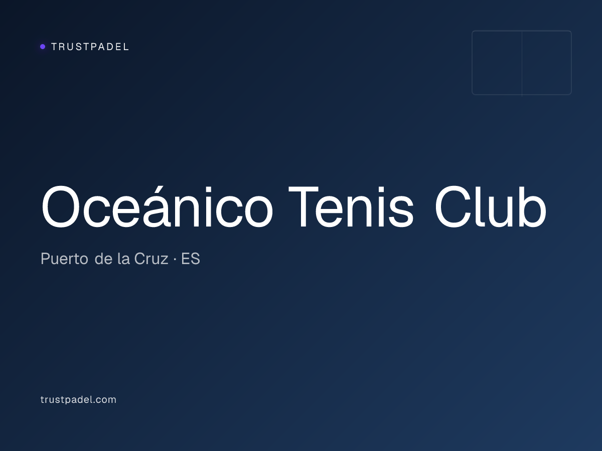 Oceánico Tenis Club padel club