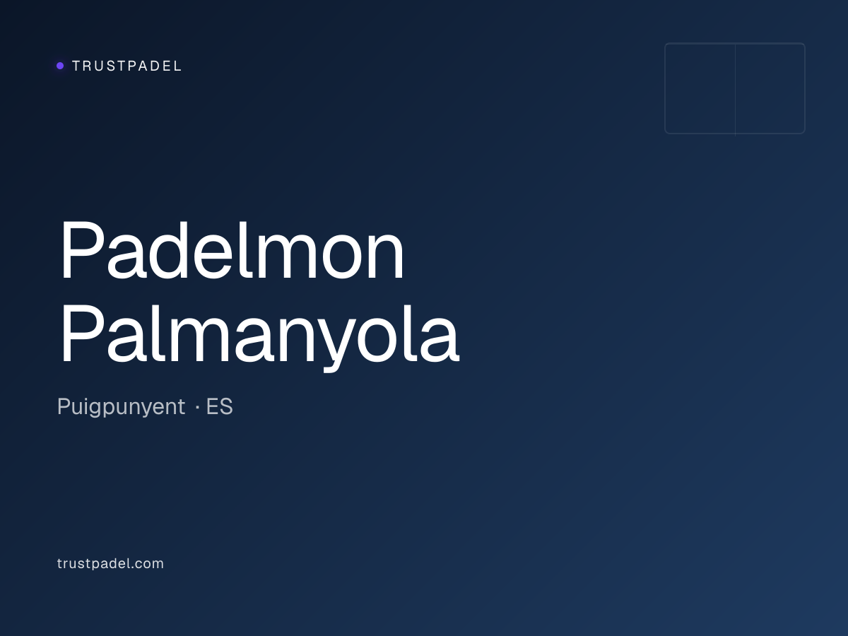 Padelmon Palmanyola padel club