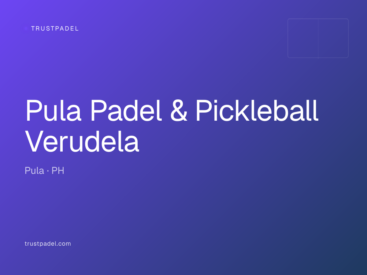 Pula Padel & Pickleball Verudela padel club