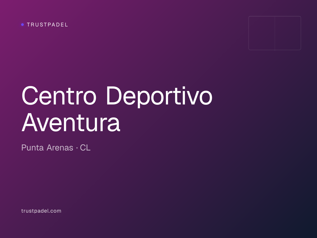 Centro Deportivo Aventura padel club