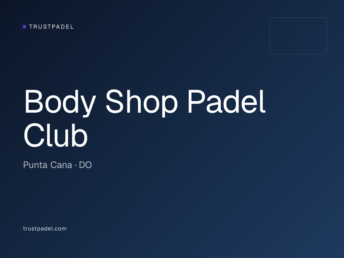 Body Shop Padel Club padel club