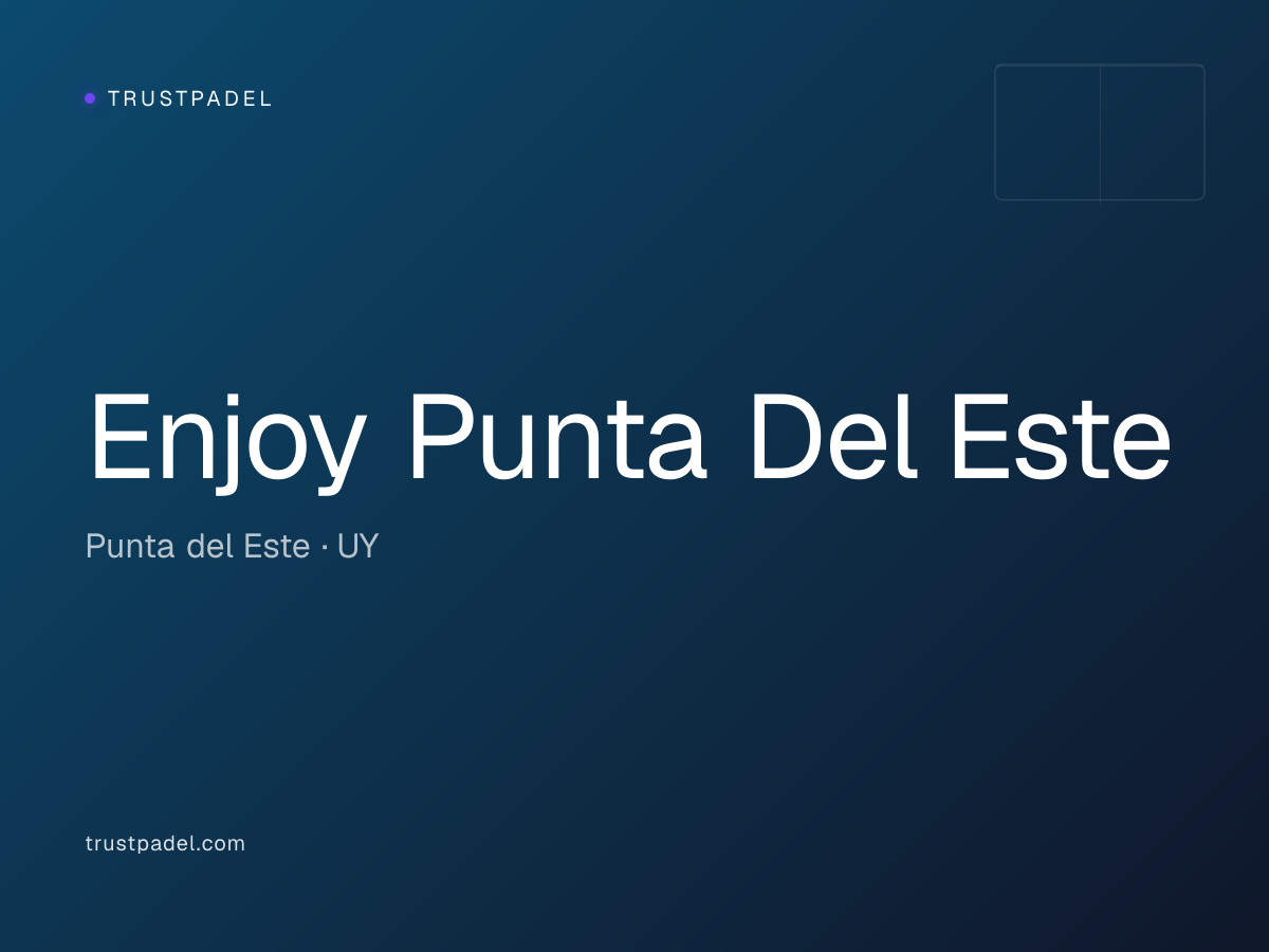 Enjoy Punta Del Este padel club