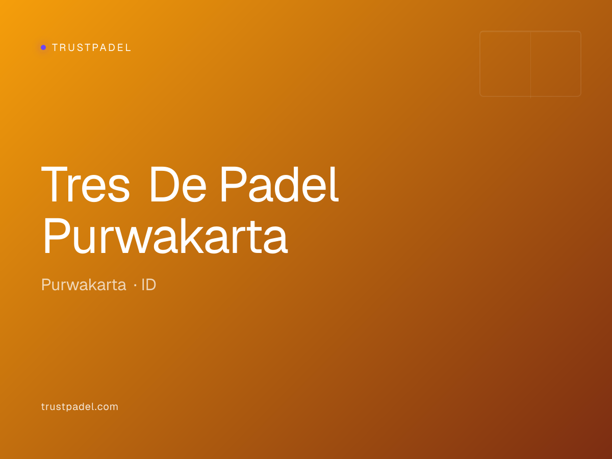 Tres De Padel Purwakarta padel club