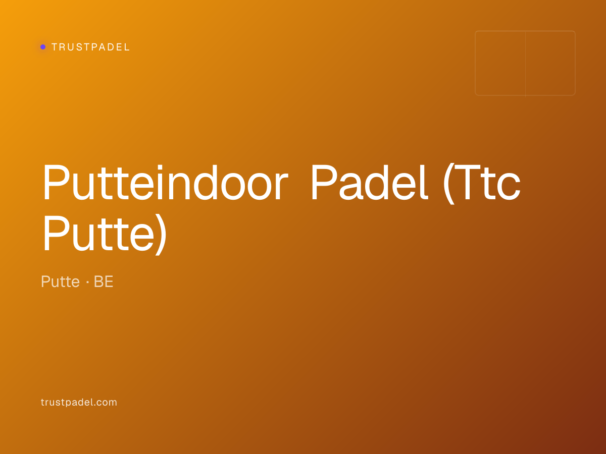 Putteindoor Padel (Ttc Putte) padel club