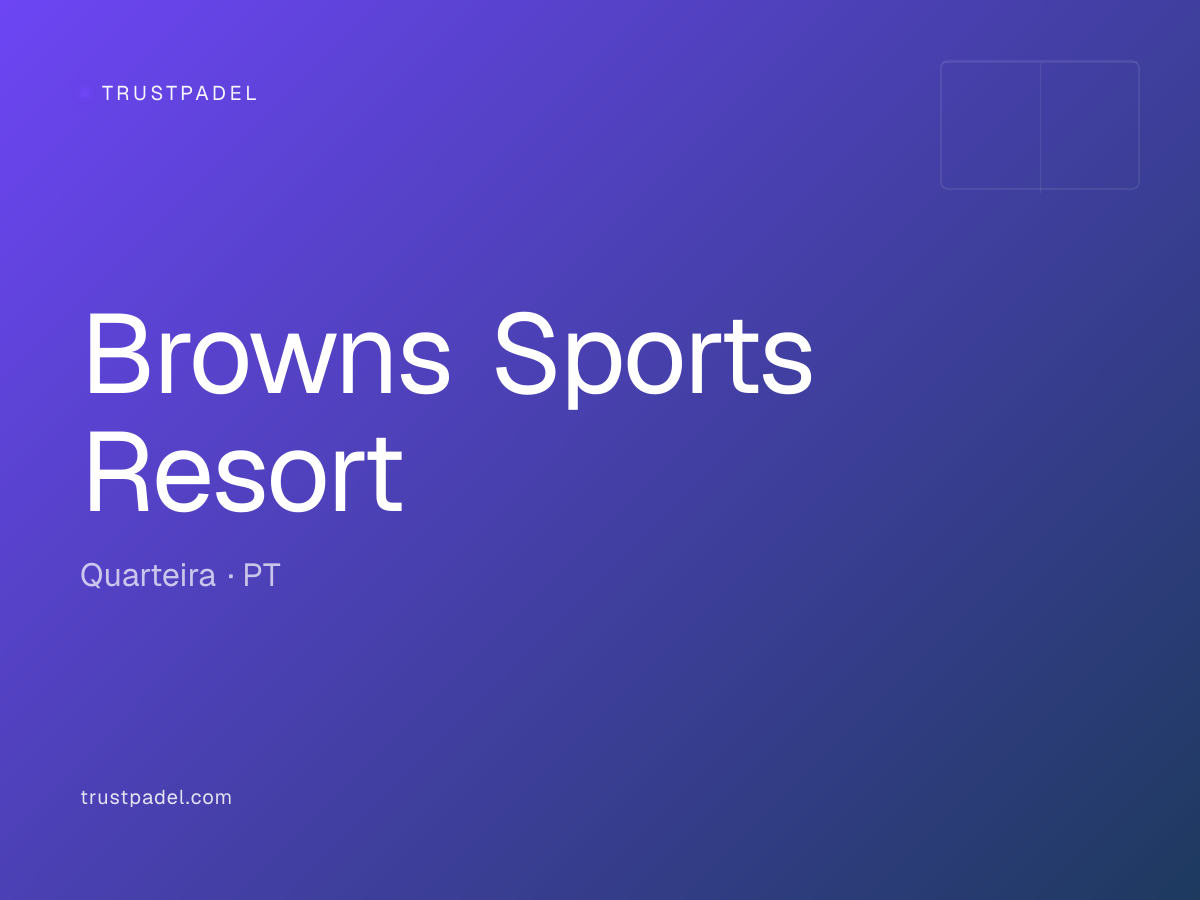 Browns Sports Resort padel club