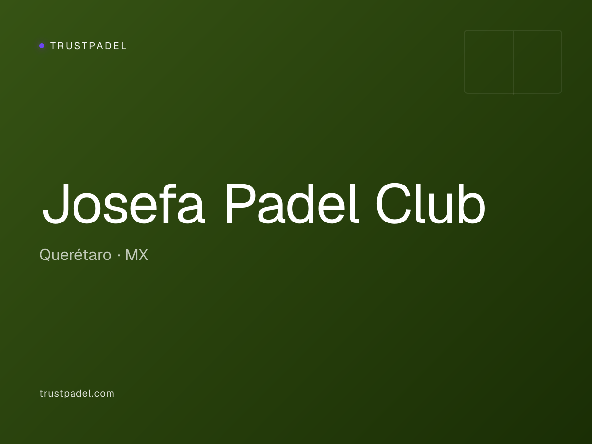 Josefa Padel Club padel club