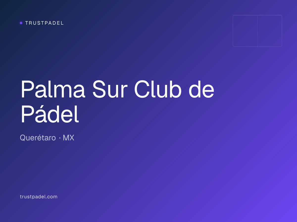 Palma Sur Club de Pádel padel club