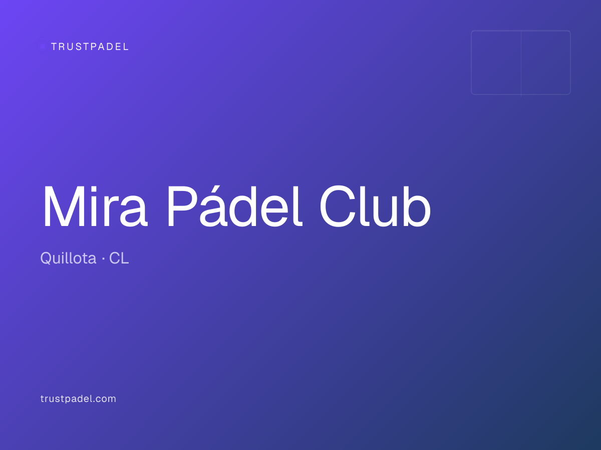 Mira Pádel Club padel club
