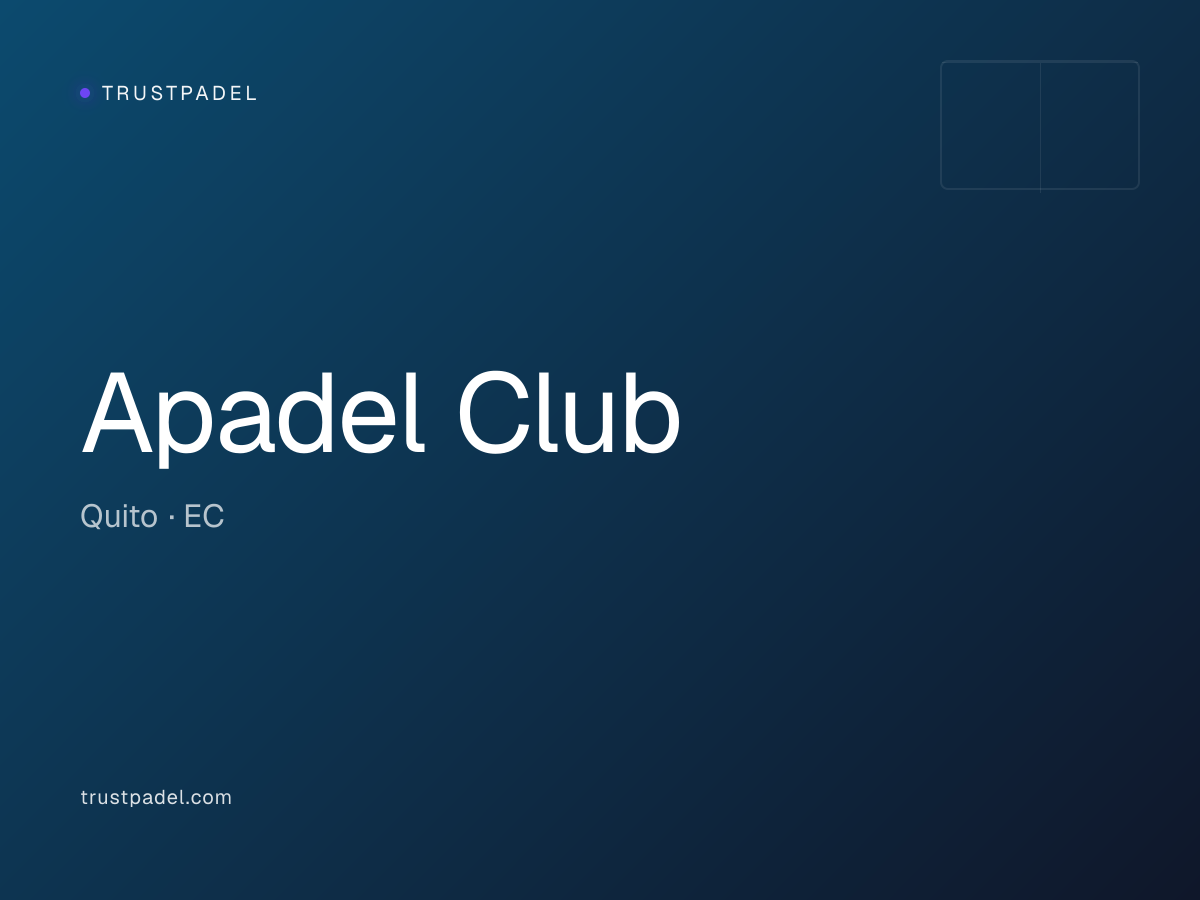 Apadel Club padel club