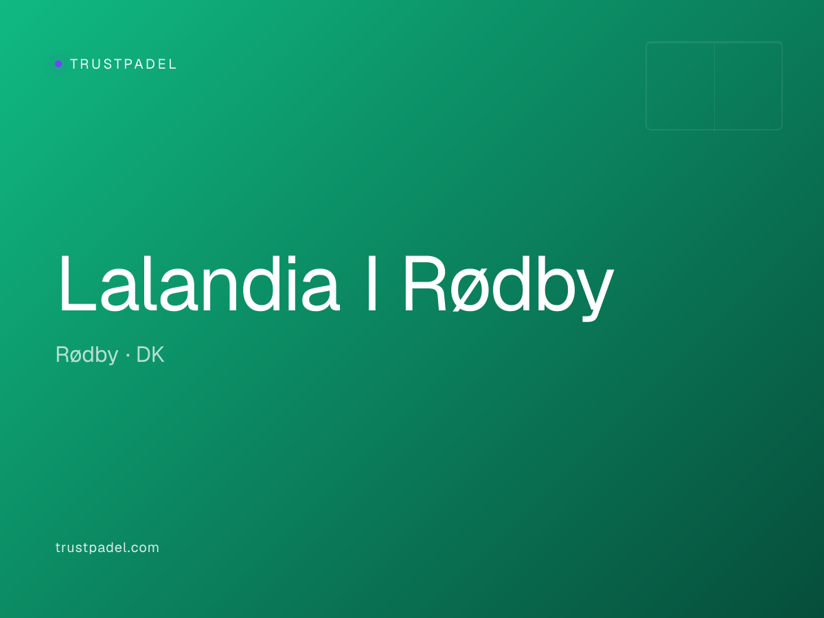 Lalandia I Rødby padel club