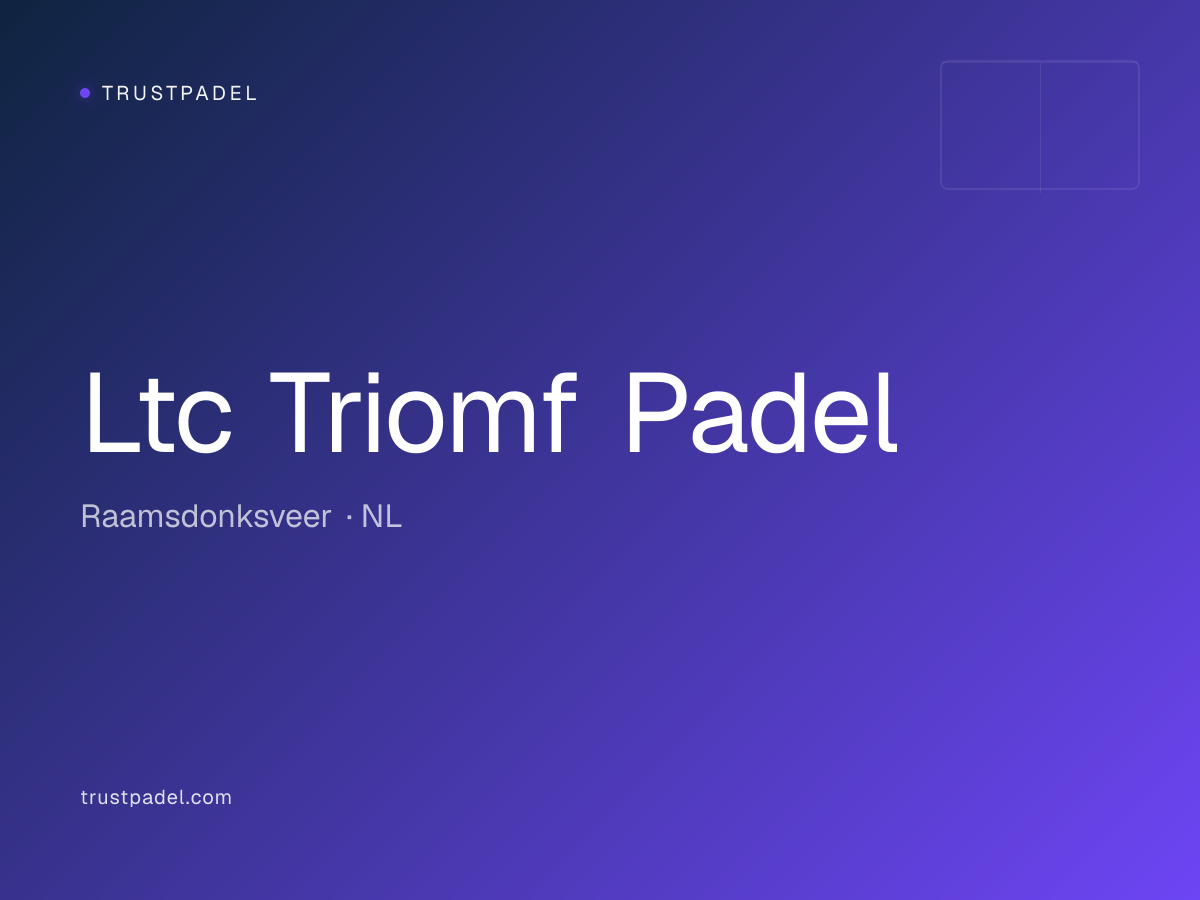 Ltc Triomf Padel padel club