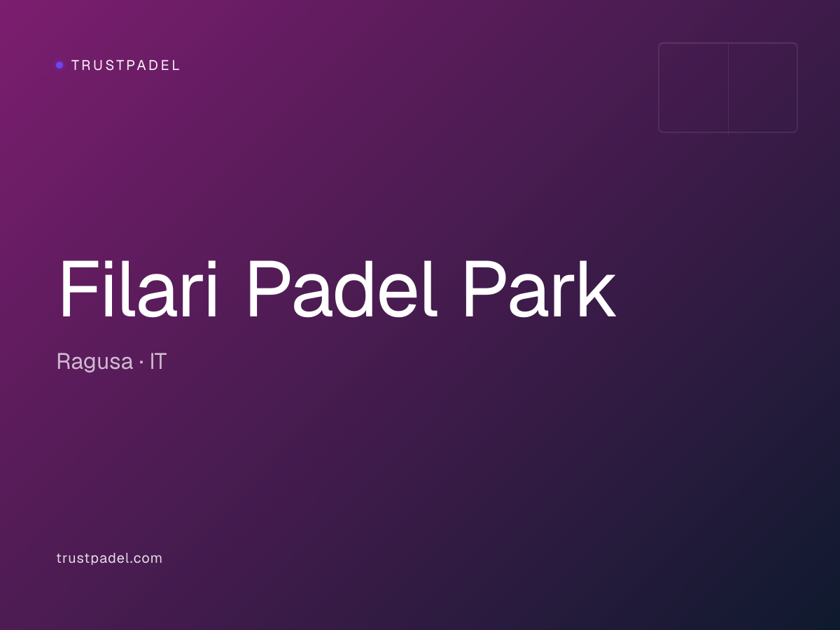 Filari Padel Park padel club