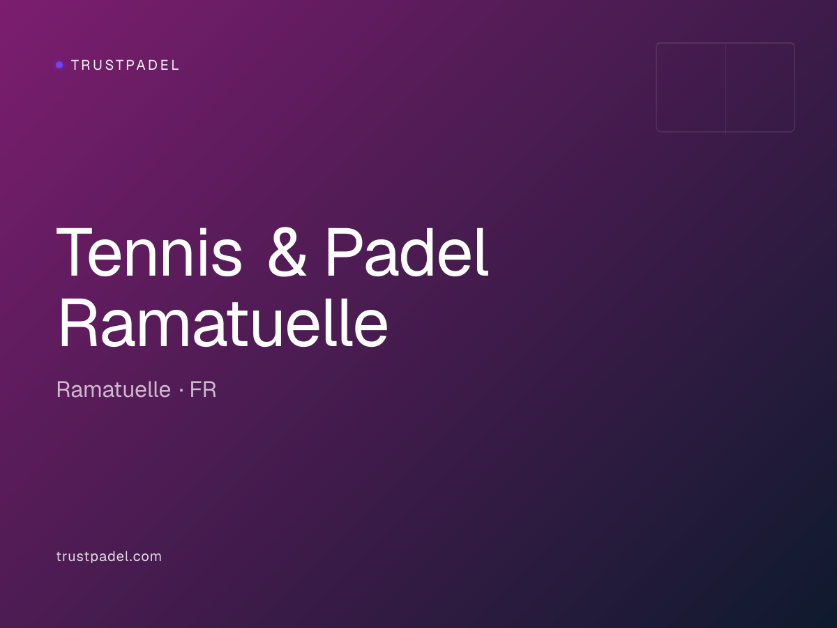Tennis & Padel Ramatuelle padel club