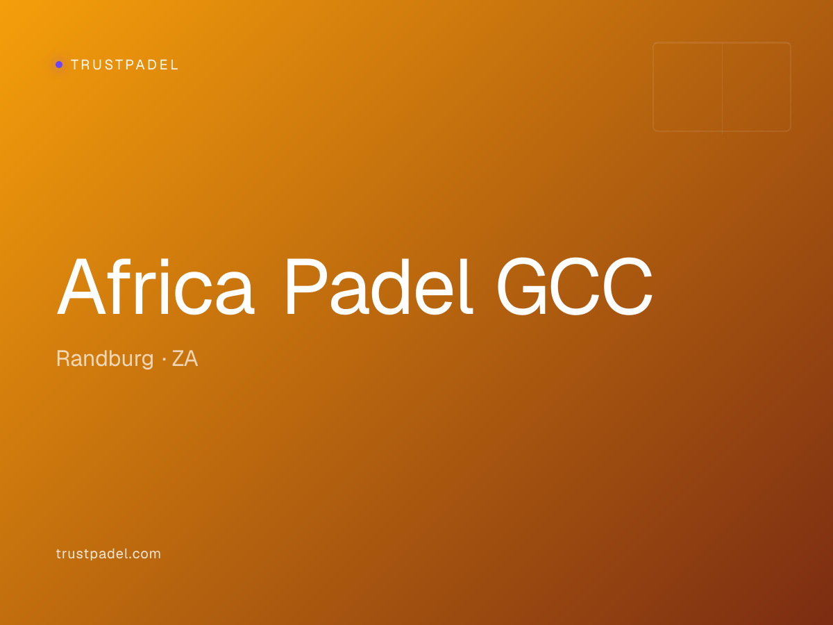 Africa Padel GCC padel club