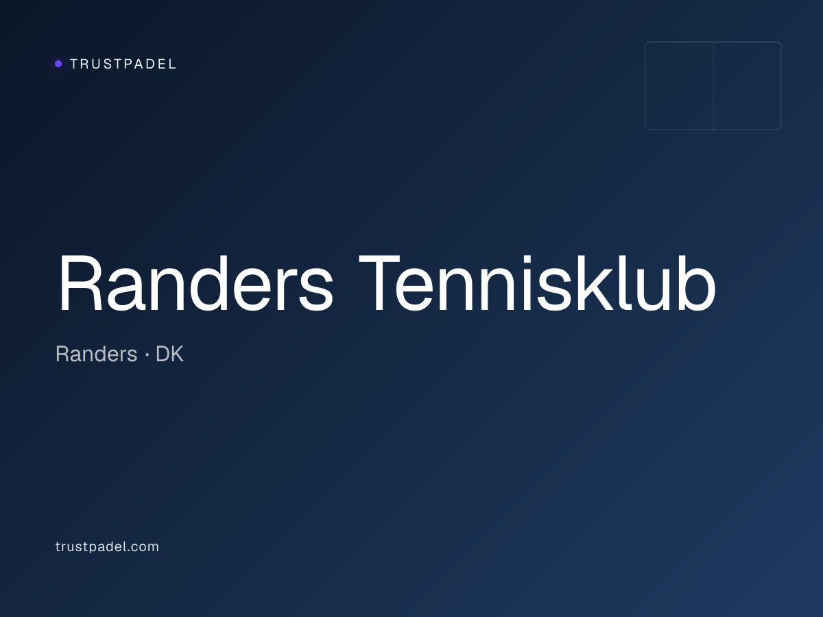 Randers Tennisklub padel club