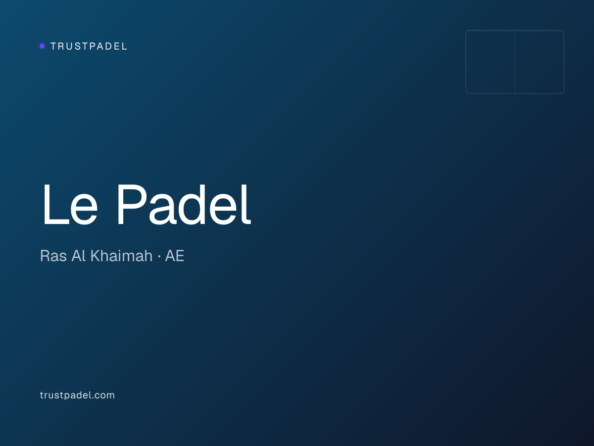 Le Padel padel club