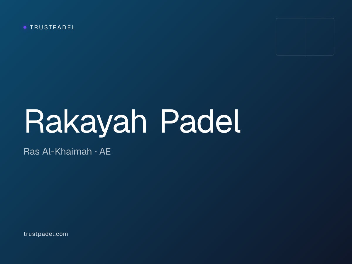 Rakayah Padel padel club