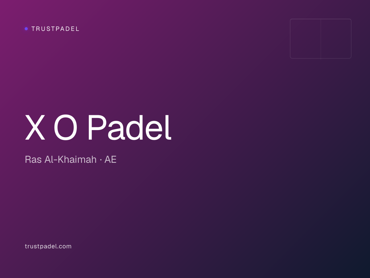 X O Padel padel club