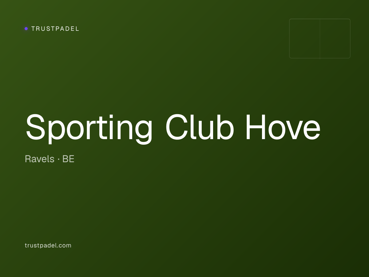 Sporting Club Hove padel club