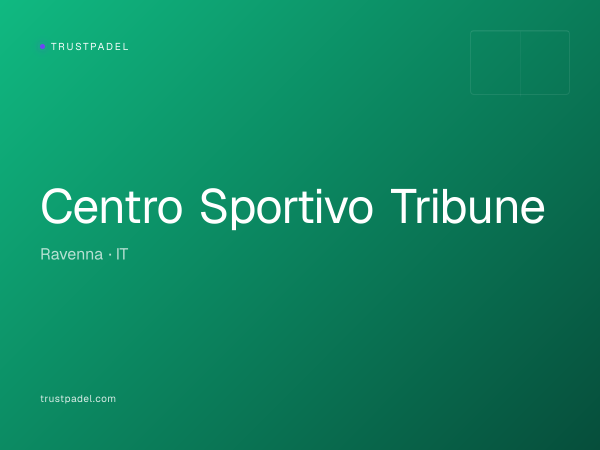 Centro Sportivo Tribune padel club