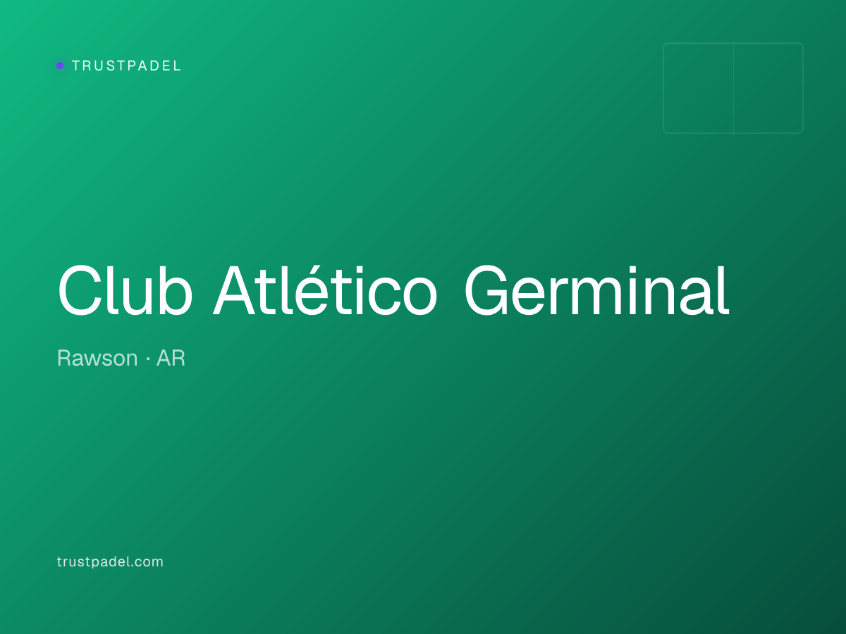 Club Atlético Germinal padel club