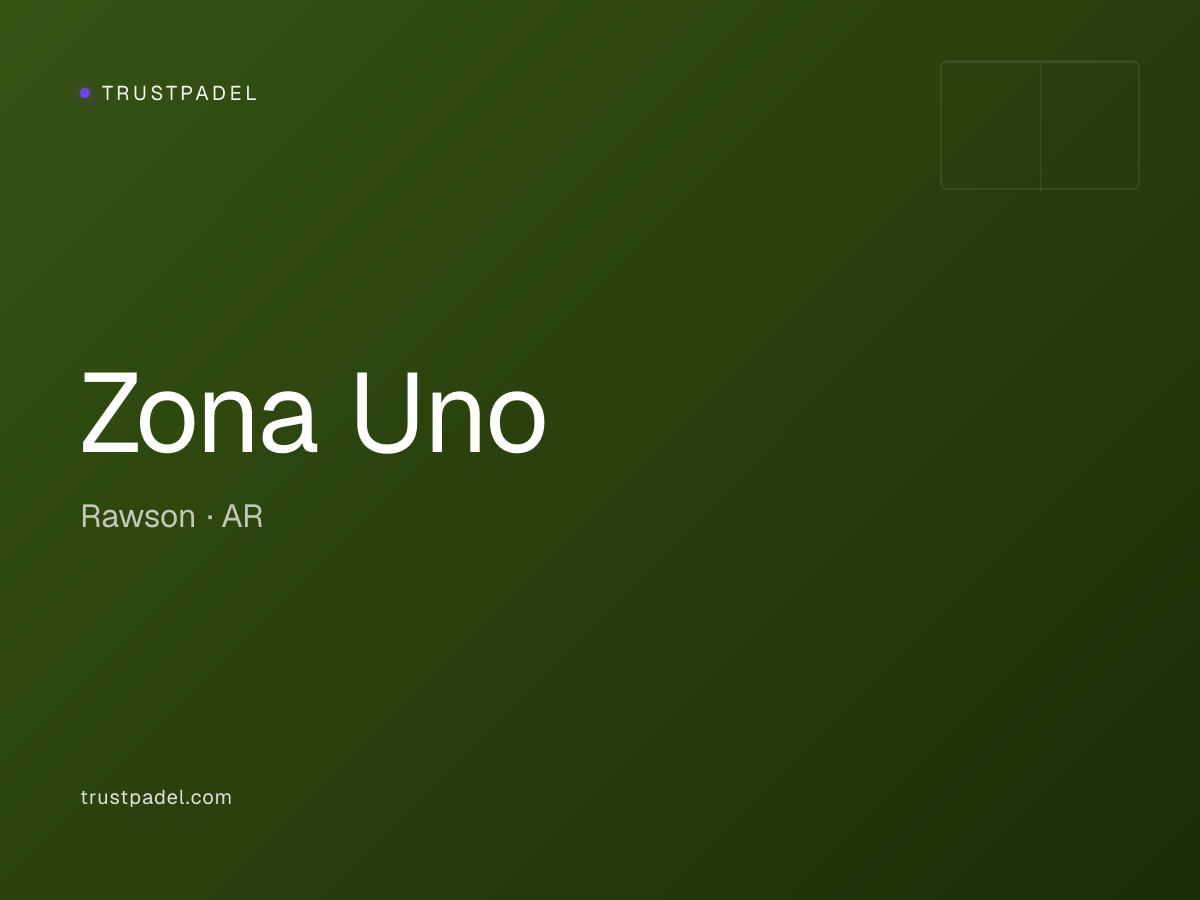 Zona Uno padel club