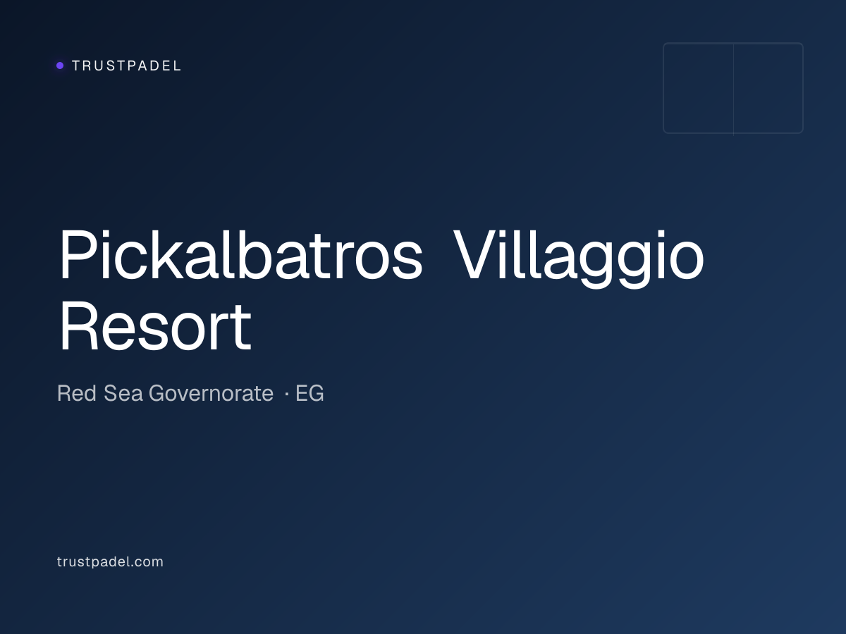 Pickalbatros Villaggio Resort padel club
