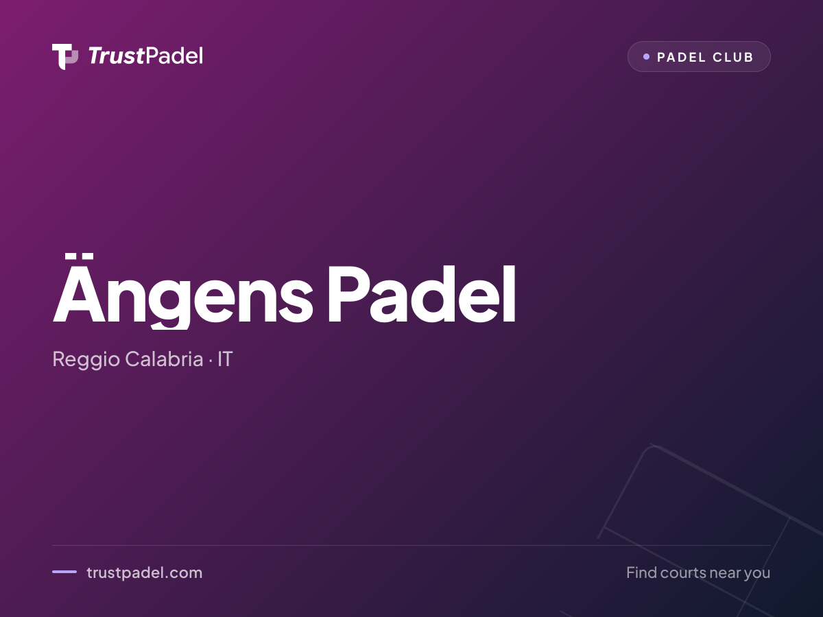 Ängens Padel padel club