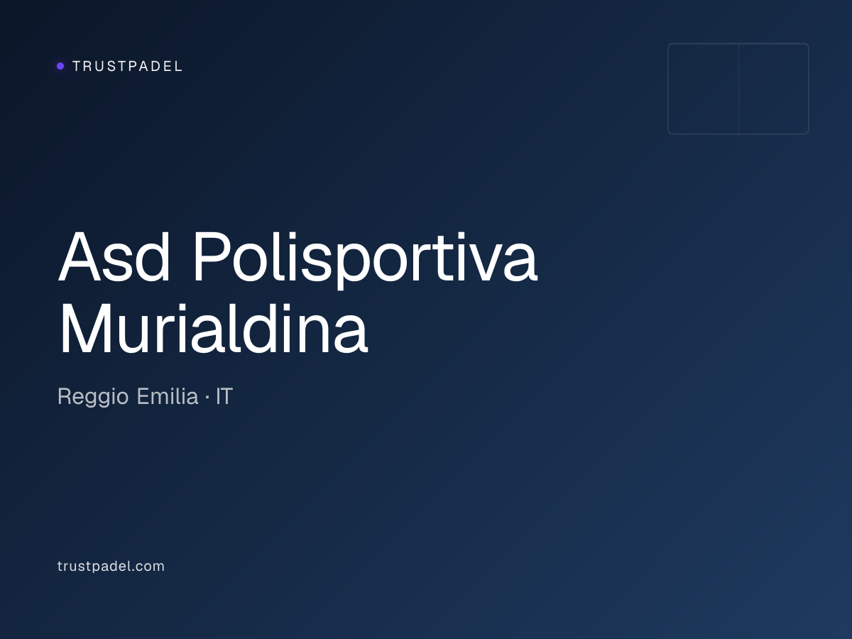Asd Polisportiva Murialdina padel club