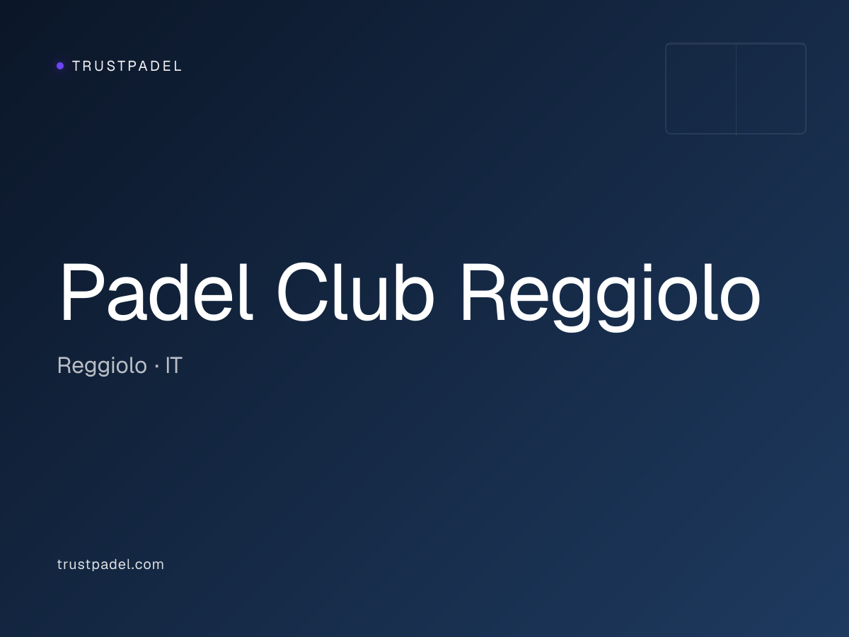 Padel Club Reggiolo padel club