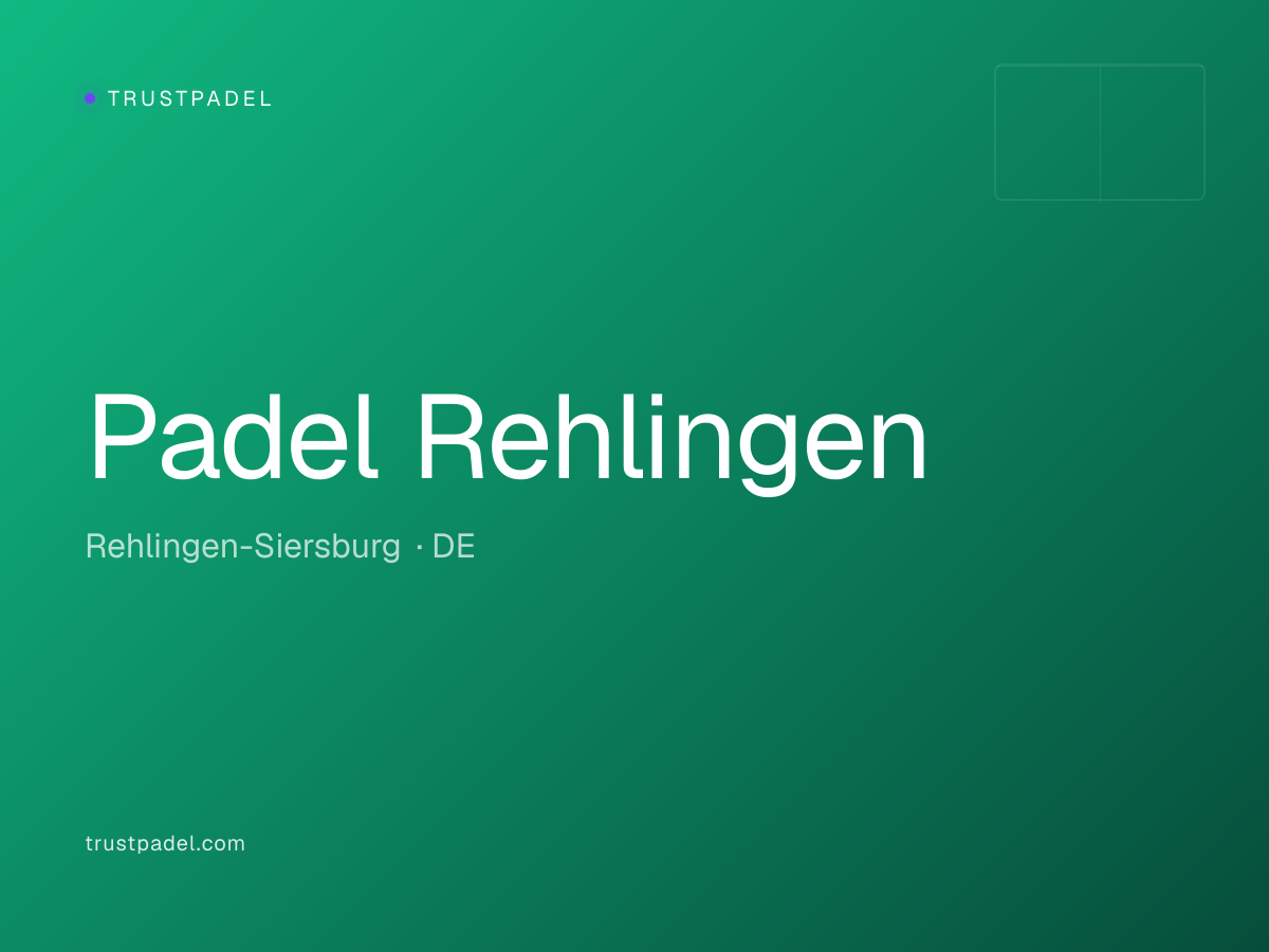 Padel Rehlingen padel club