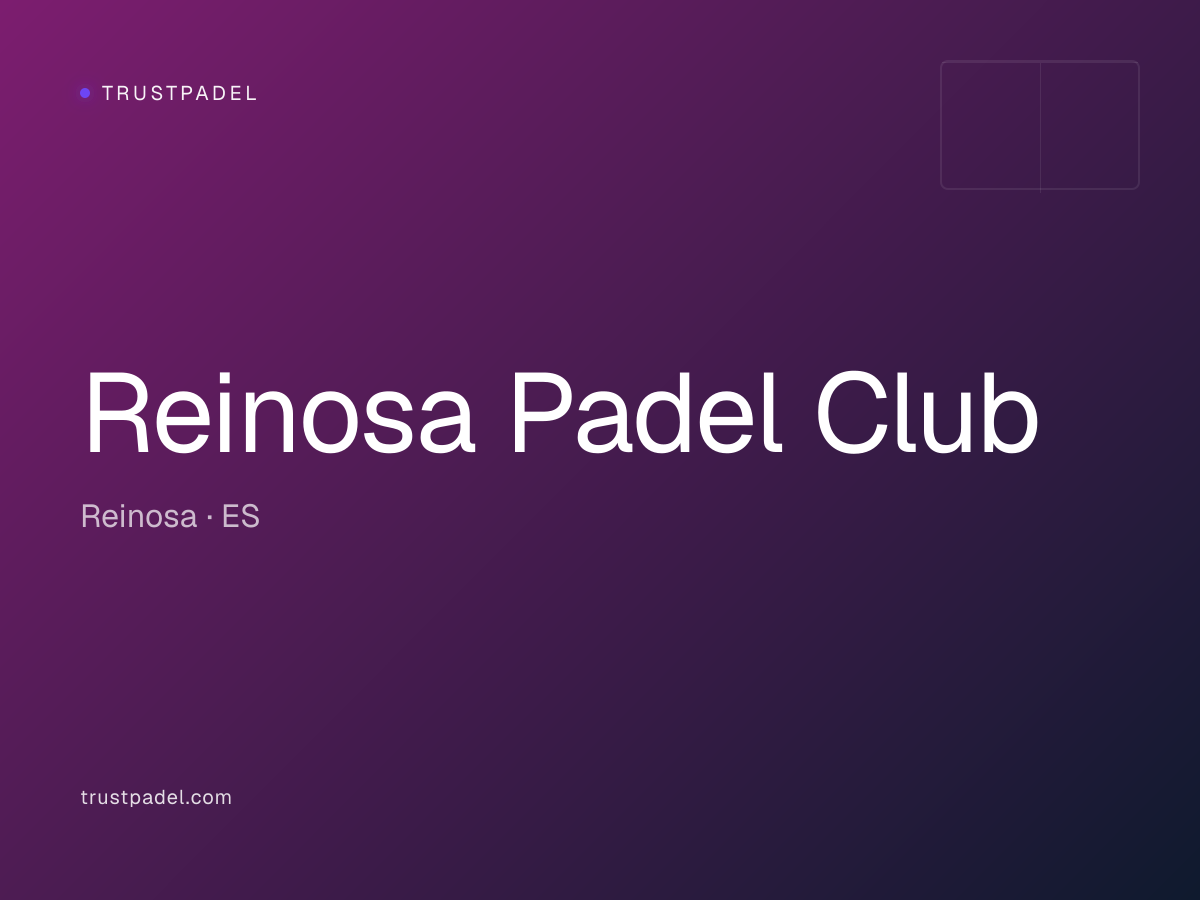 Reinosa Padel Club padel club