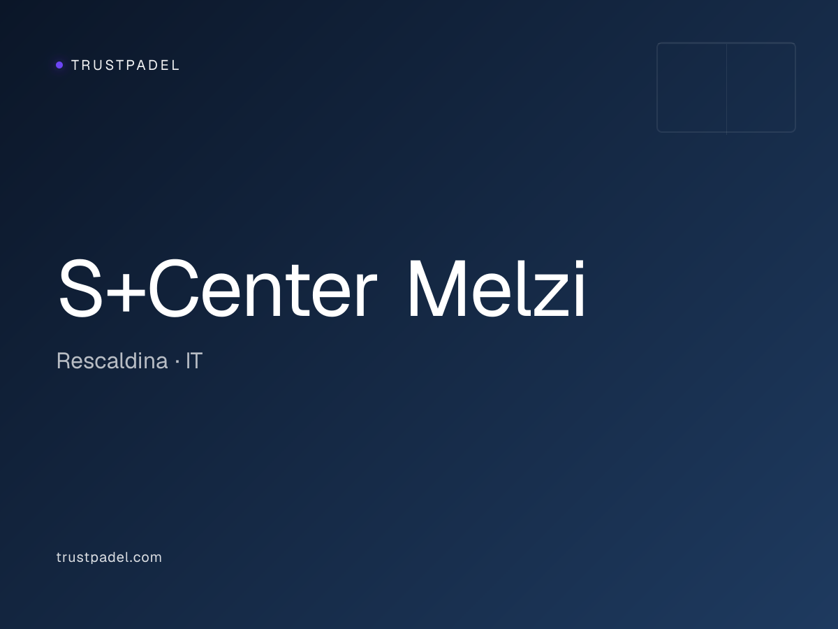 S+Center Melzi padel club