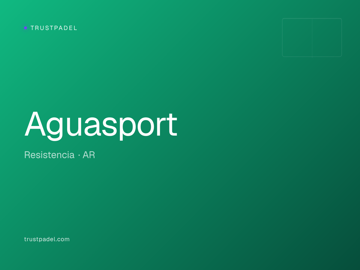 Aguasport padel club