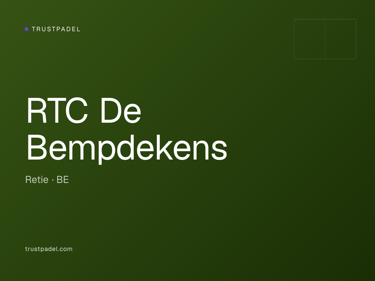RTC De Bempdekens padel club