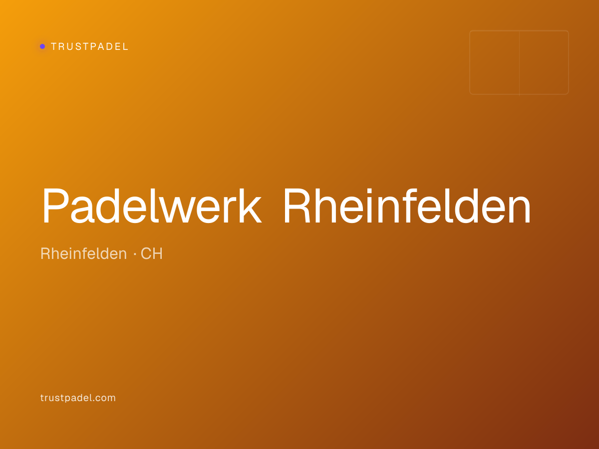 Padelwerk Rheinfelden padel club