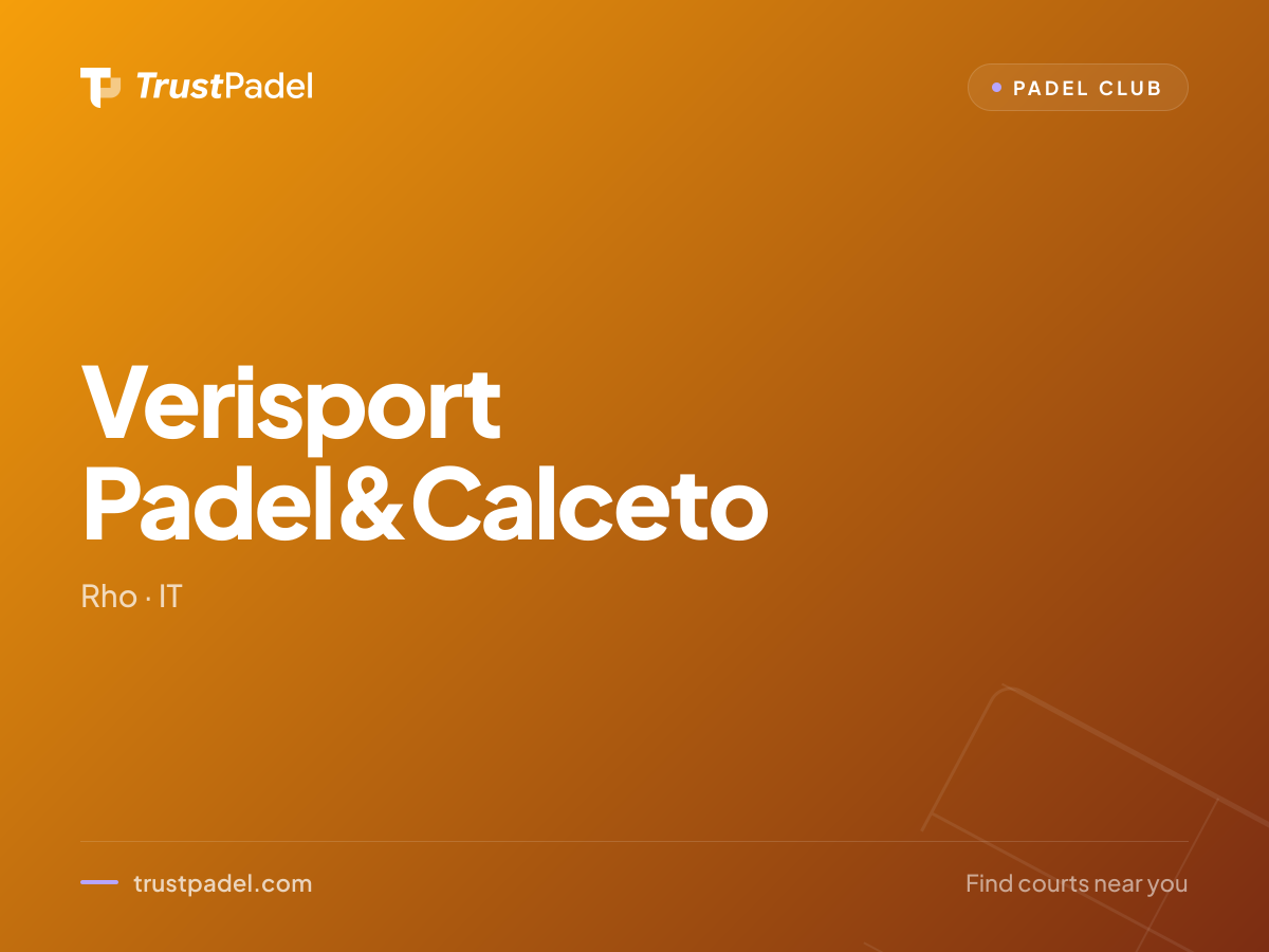 Verisport Padel&Calceto padel club