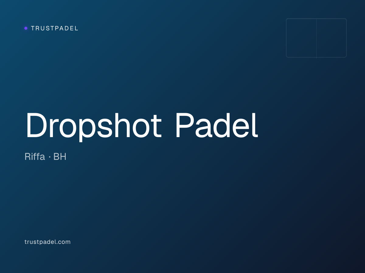 Dropshot Padel padel club
