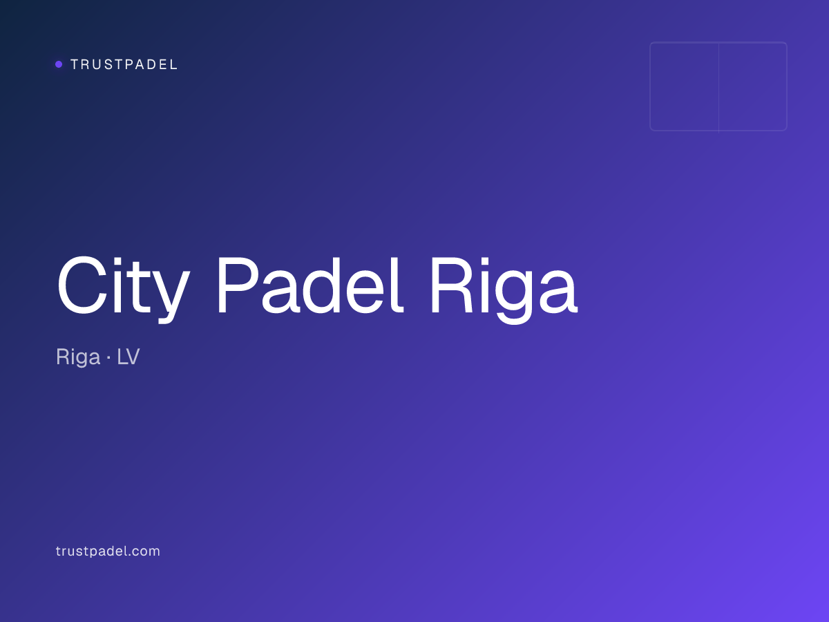 City Padel Riga padel club
