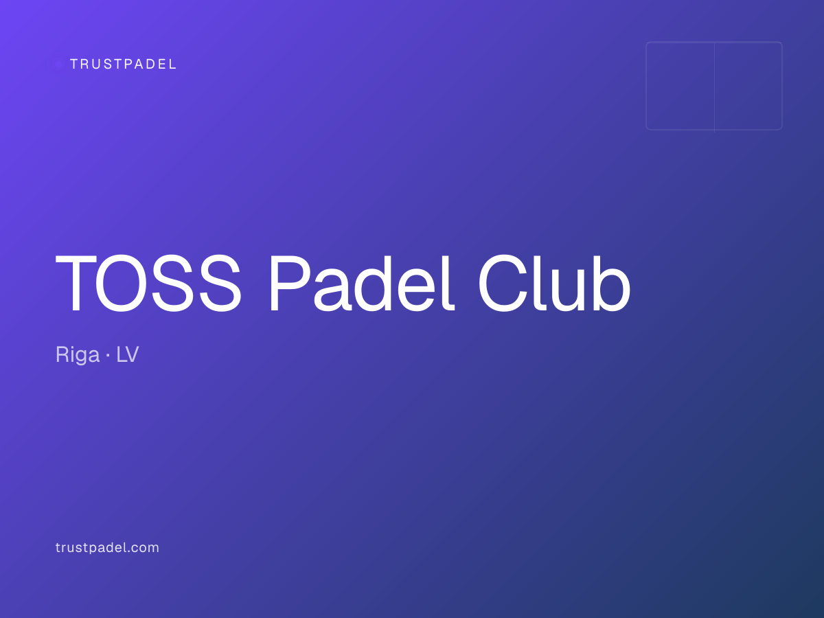 TOSS Padel Club padel club