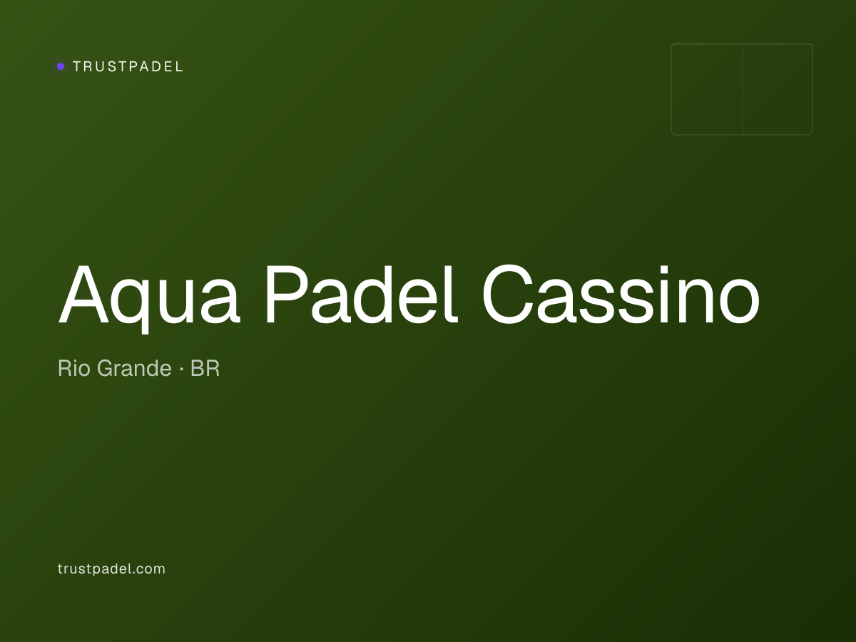 Aqua Padel Cassino padel club