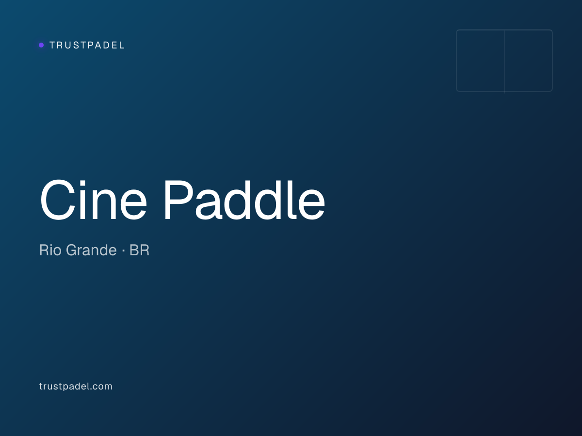 Cine Paddle padel club