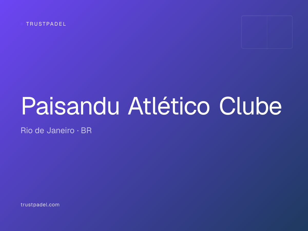 Paisandu Atlético Clube padel club