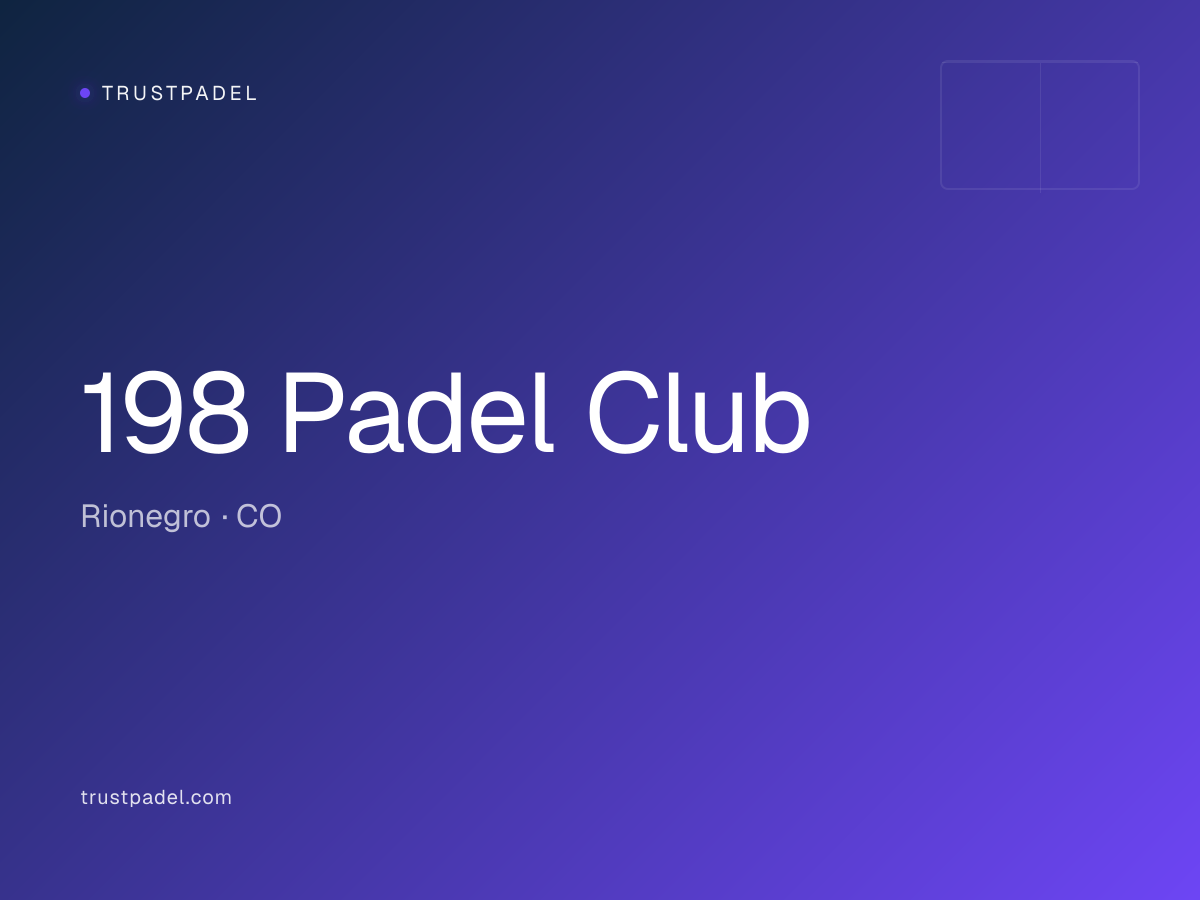 198 Padel Club padel club