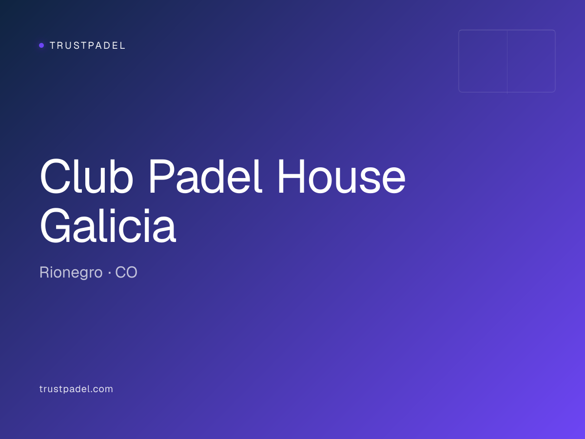 Club Padel House Galicia padel club