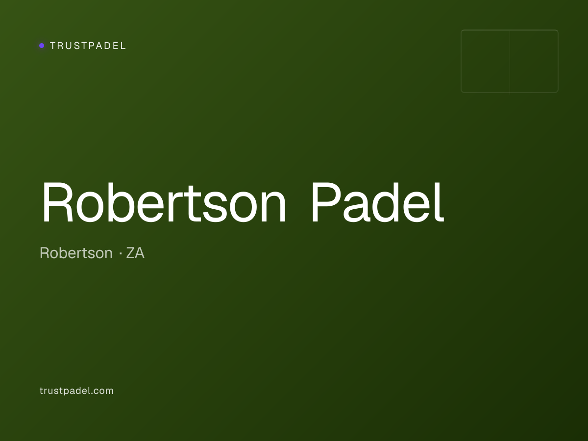 Robertson Padel padel club