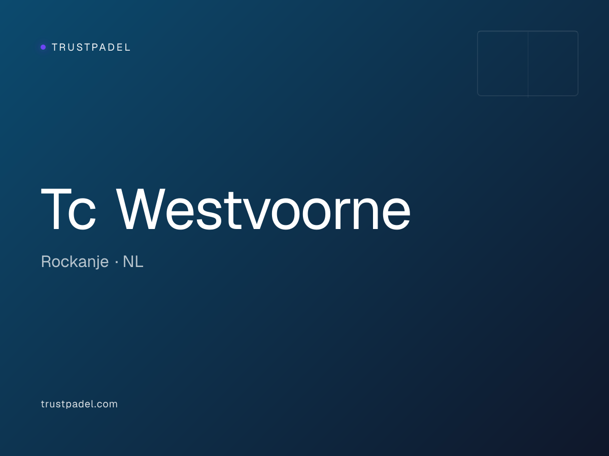 Tc Westvoorne padel club